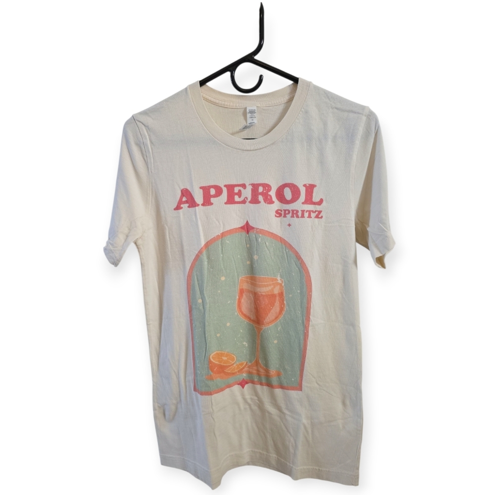 Aperol Spritz Vintage Cream Short Sleeve Tee